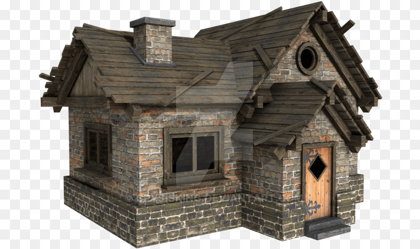 Old House, Architecture, Brick, Building, Shack Clipart PNG