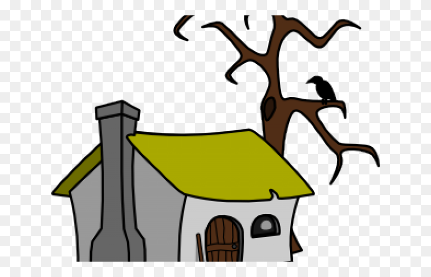 640x480 Old House Clipart Cottage Clip Art, Building, Den, Housing HD PNG Download