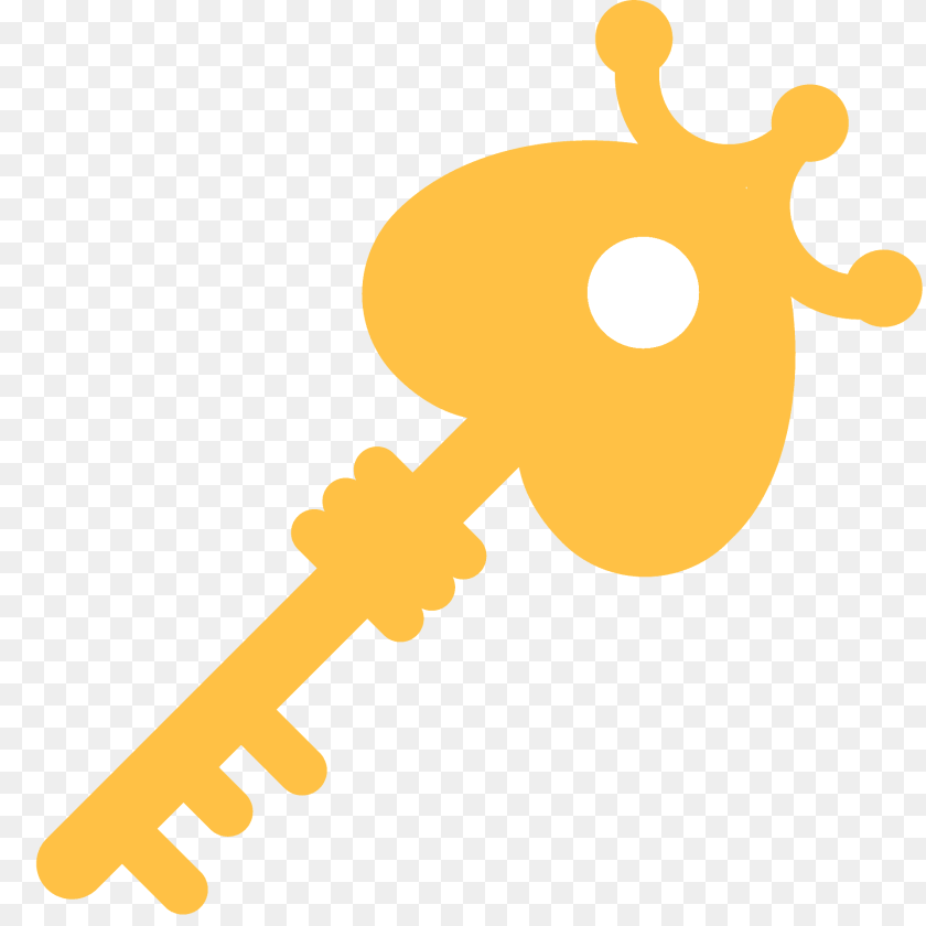 1920x1920 Old Key Emoji Clipart, Musical Instrument Sticker PNG