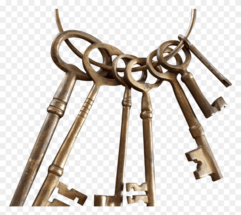 868x769 Old Key Image Clip Art, Bow, Hammer, Tool HD PNG Download
