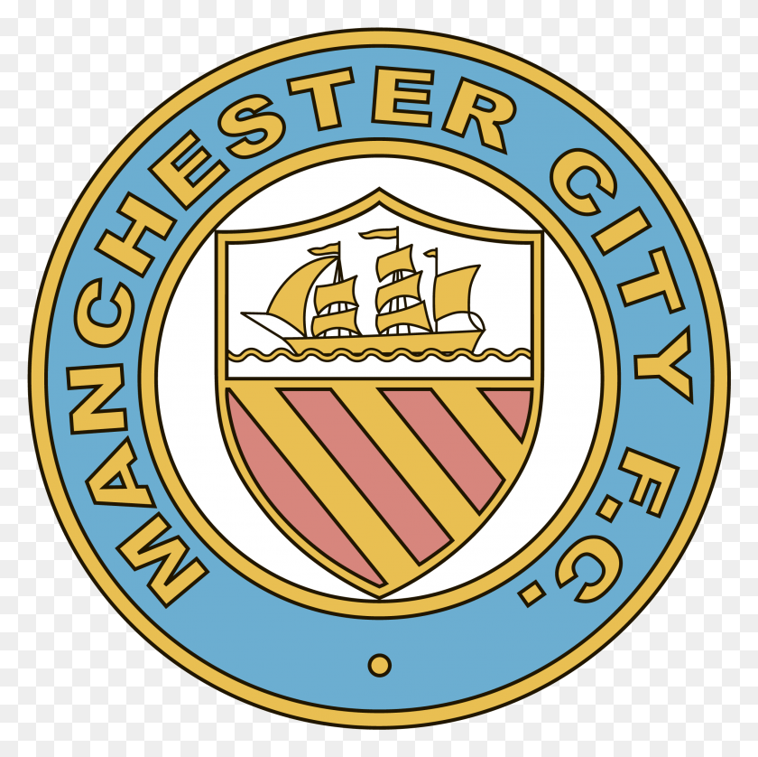 2128x2124 Old Logo Manchester City Old Logos, Symbol, Trademark, Badge HD PNG Download
