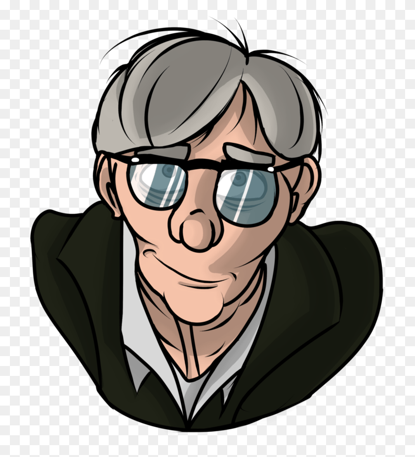 719x864 Old Man Bookman Cartoon, Glasses, Accessories, Accessory HD PNG Download