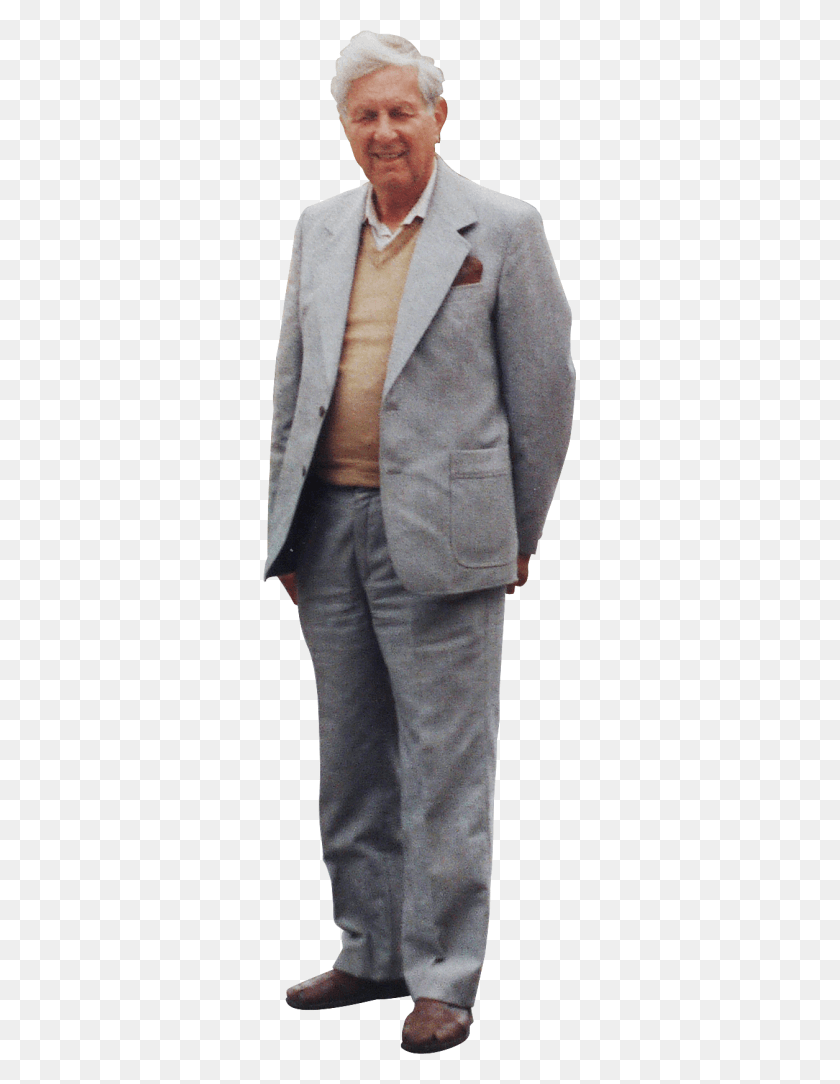 313x1024 Old Man Cut Out Old People, Pants, Clothing, Apparel HD PNG Download