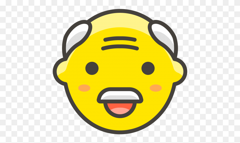 473x442 Descargar Png / Anciano Emoji Ikon Orang Tua, Almohada, Cojín, Etiqueta Hd Png