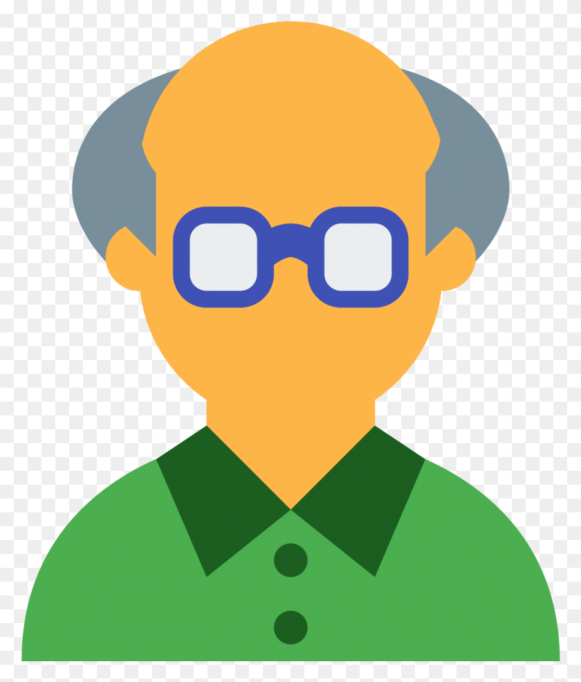 1069x1268 Old Man Icon Clipart Baby Boomer Icon, Goggles, Accessories, Accessory HD PNG Download