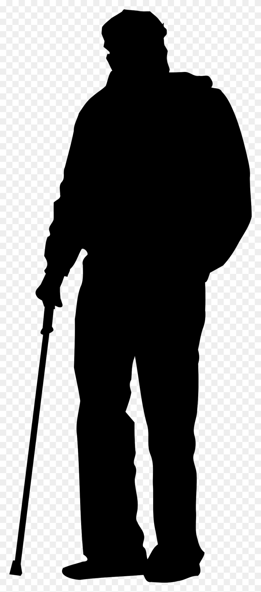 1016x2400 Old Man Silhouette Clipart Old People Silhouette, Gray, World Of Warcraft HD PNG Download