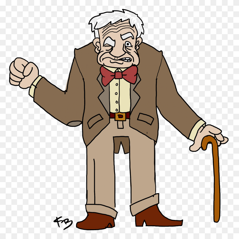 2193x2193 Old Man Transparent Background, Person, Human, Stick HD PNG Download