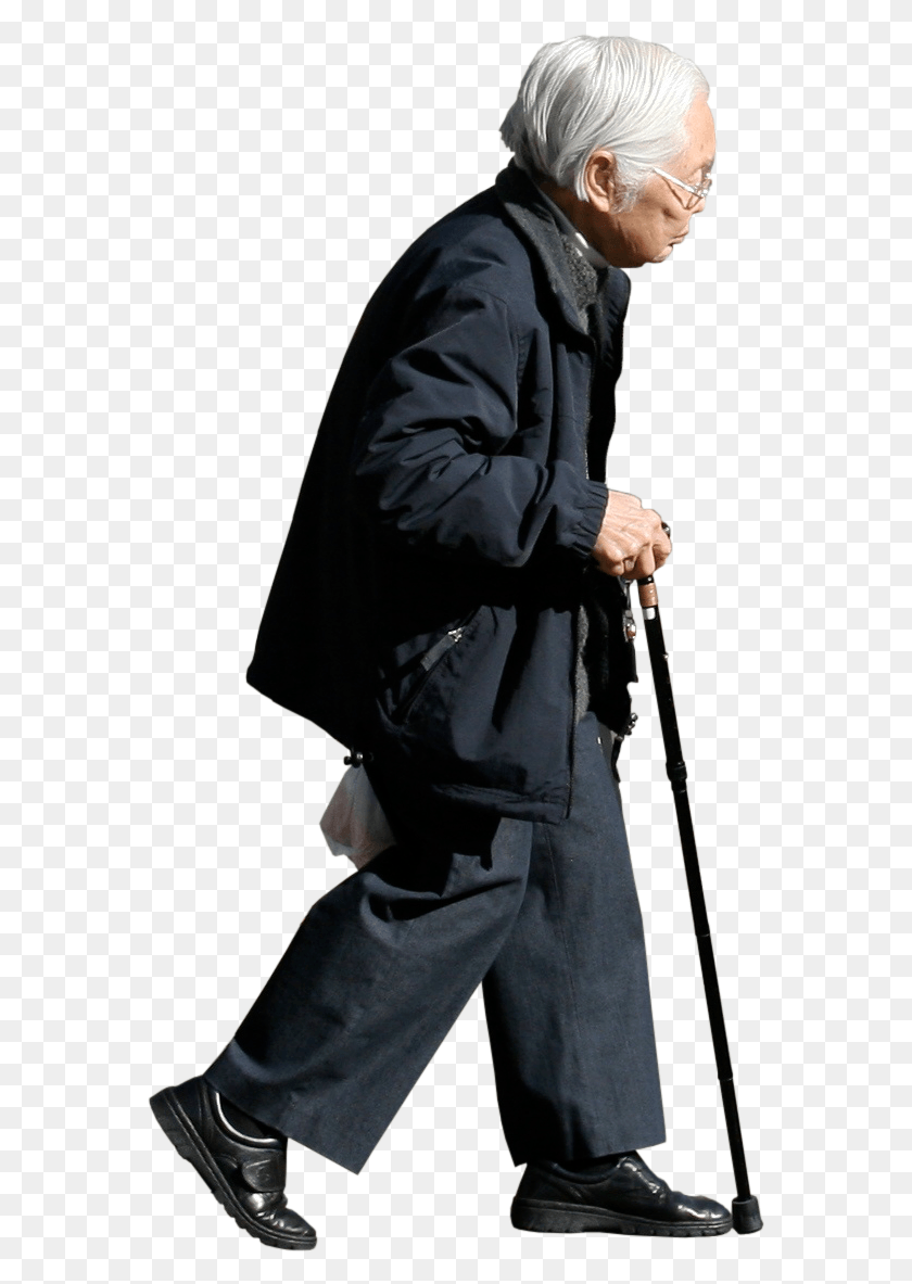 570x1123 Old Man Transparent Image Old Man Walking, Clothing, Apparel, Person HD PNG Download