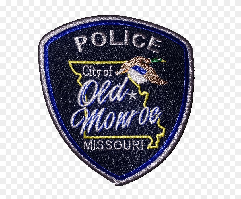 583x634 Old Monroe, Missouri Police Dept Emblem, Logotipo, Símbolo, Marca Registrada Hd Png