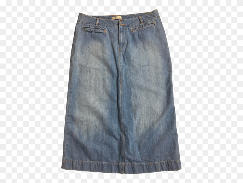 419x574 Old Navy Women39s Denim Skirt Modesty Length Blue Fade Miniskirt, Pants, Clothing, Apparel HD PNG Download