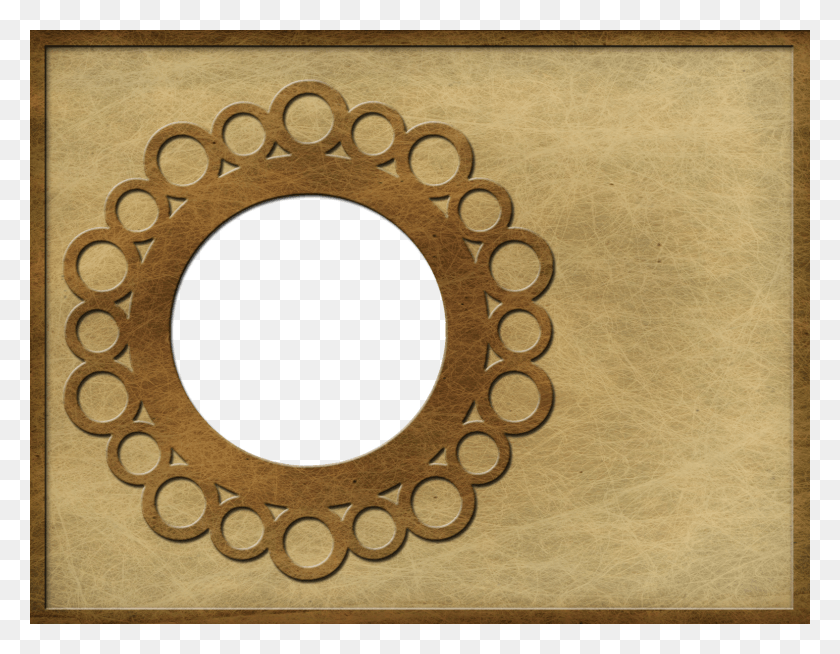 1575x1200 Old Paper Circle Frame A2 Card Coloring Pictures Of A Necklace, Sphere, Weapon, Weaponry HD PNG Download