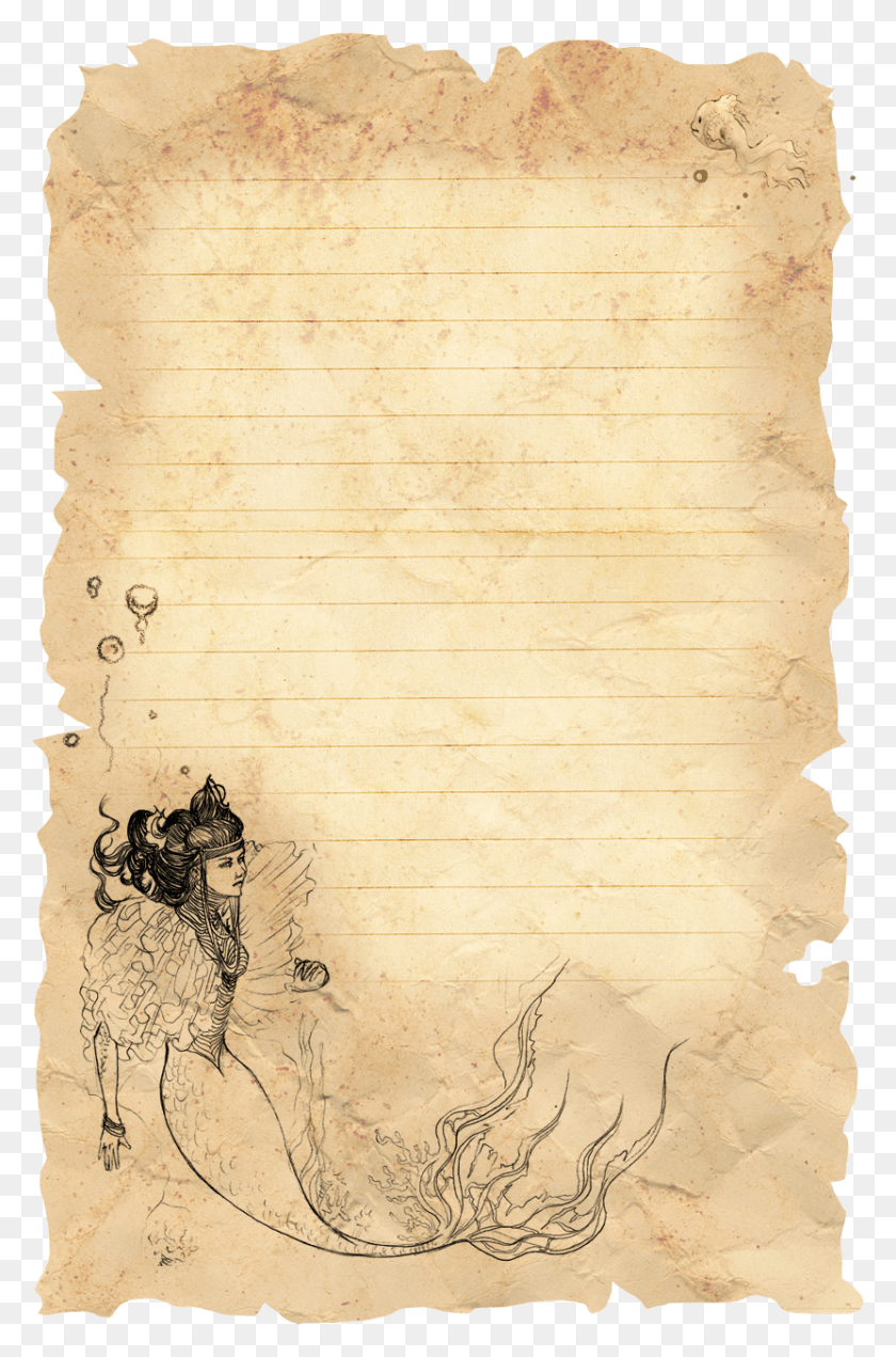 831x1291 Old Paper Stationery Free Old Paper Template, Text, Paper Descargar Hd Png