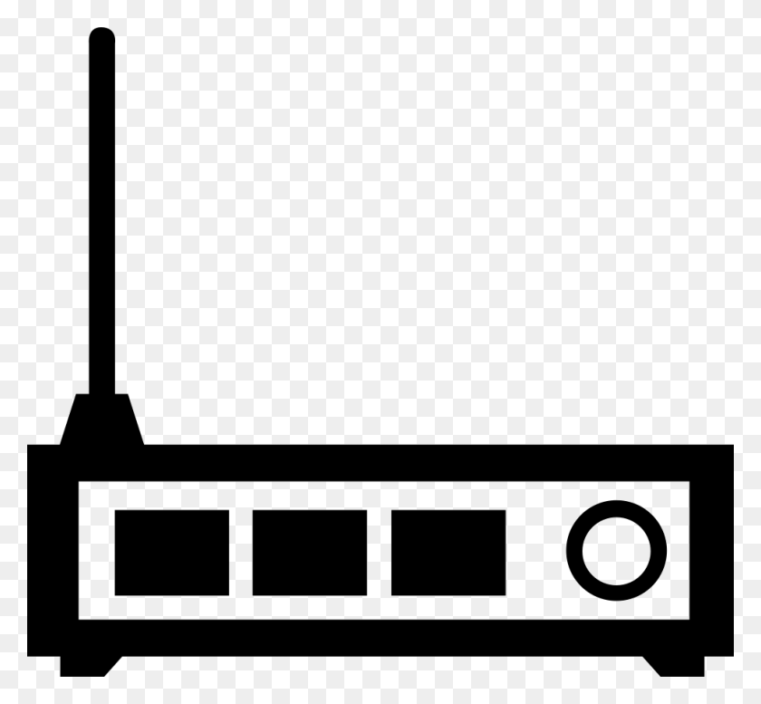 980x902 Old Radio Scalable Vector Graphics, Router, Hardware, Electronics HD PNG Download
