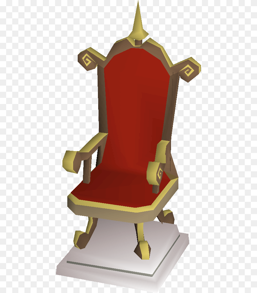 474x958 Old School Runescape Wiki Throne, Furniture, Person, Chair Sticker PNG