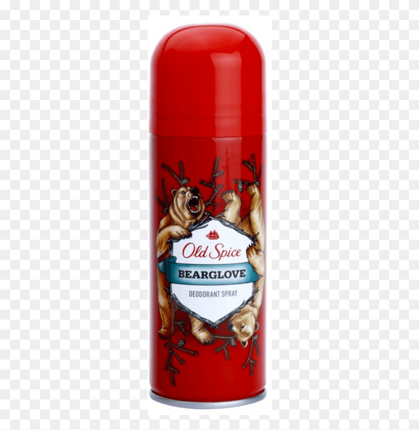 250x801 Old Spice Bearglove Deospray Water Bottle, Liquor, Alcohol, Beverage HD PNG Download
