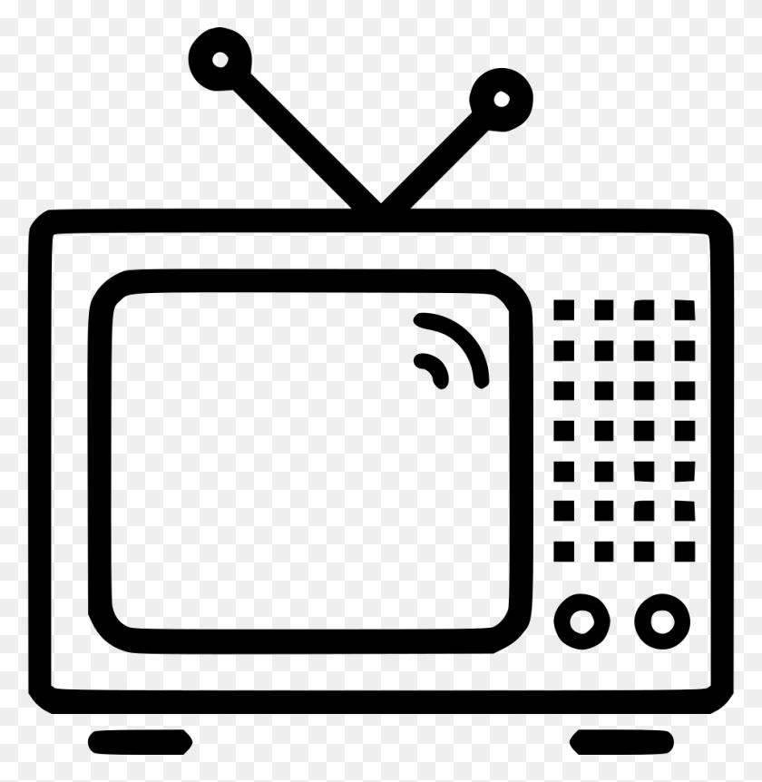 952x980 Old Television Multi Comments, Monitor, Screen, Electronics HD PNG Download