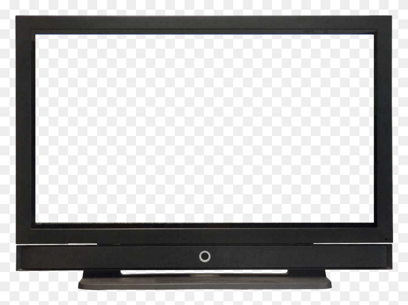 910x663 Old Television Tv With Blank Screen, Monitor, Electronics, Display HD PNG Download