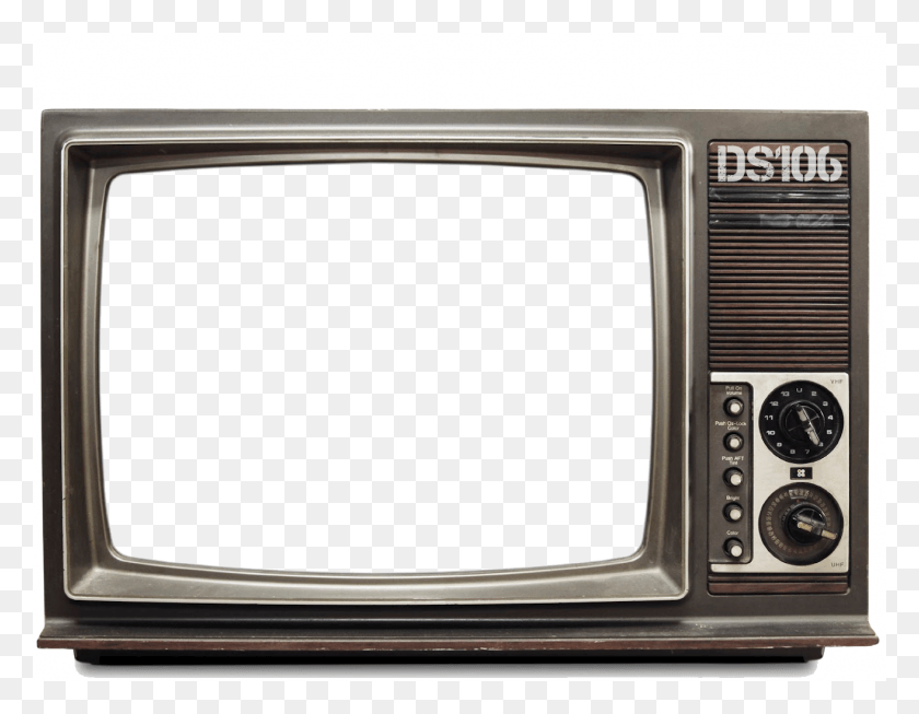 1314x1000 Old Tv Frame Old Tv Transparent, Monitor, Screen, Electronics HD PNG Download