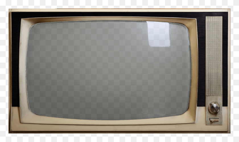 1080x608 Old Tv Set Tv Crt Overlay Retroarch, Monitor, Screen, Electronics HD PNG Download