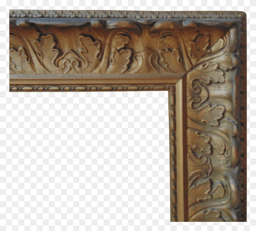 1694x1518 Marco De Madera Antiguo, Muebles, Aparador, Gabinete Hd Png