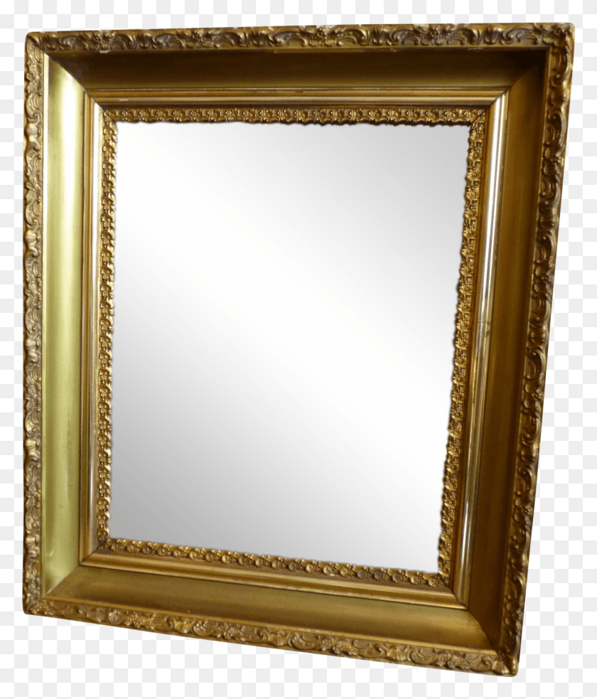 1378x1632 Old Wooden Frame Picture Frame, Mirror HD PNG Download