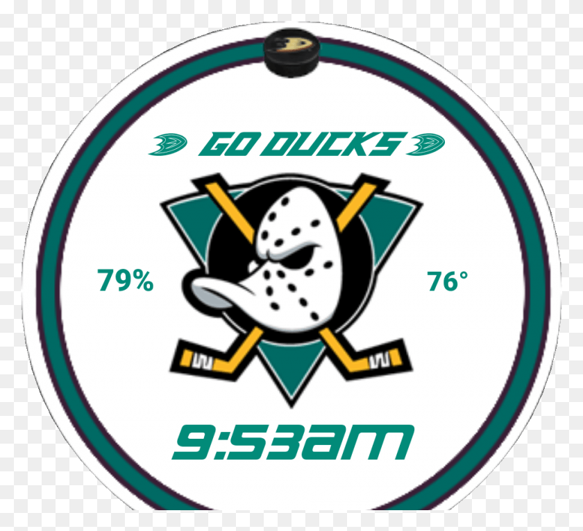 960x870 Oldschool Anaheim Ducks, Etiqueta, Texto, Símbolo Hd Png