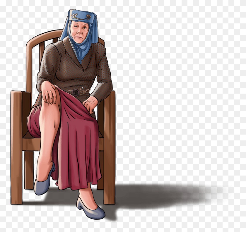 772x733 Descargar Png Olenna Tyrell, Olenna Tyrell, Ropa, Persona, Mujer Hd Png