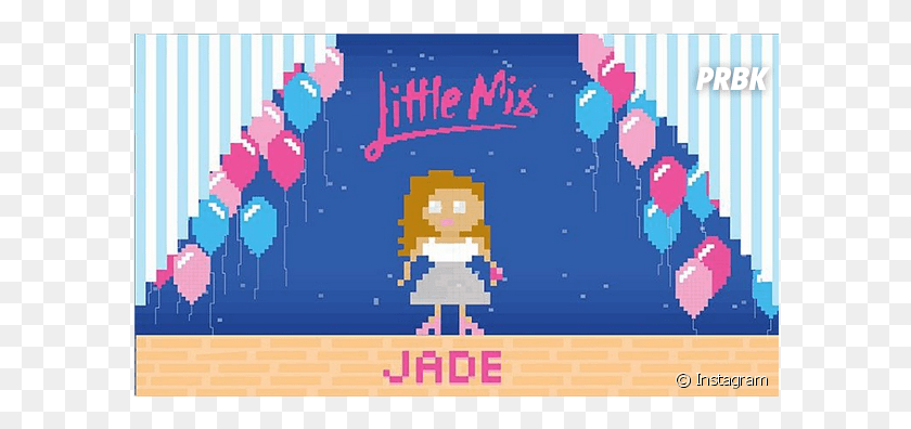 596x336 Olha Que Bonitinha A Jade Thirlwall Do Little Mix Little Mix, Super Mario, Rug HD PNG Download