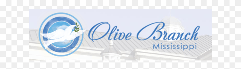 641x183 Olive Branch Parks Amp Recreation Calligraphy, Text, Housing, Building HD PNG Download
