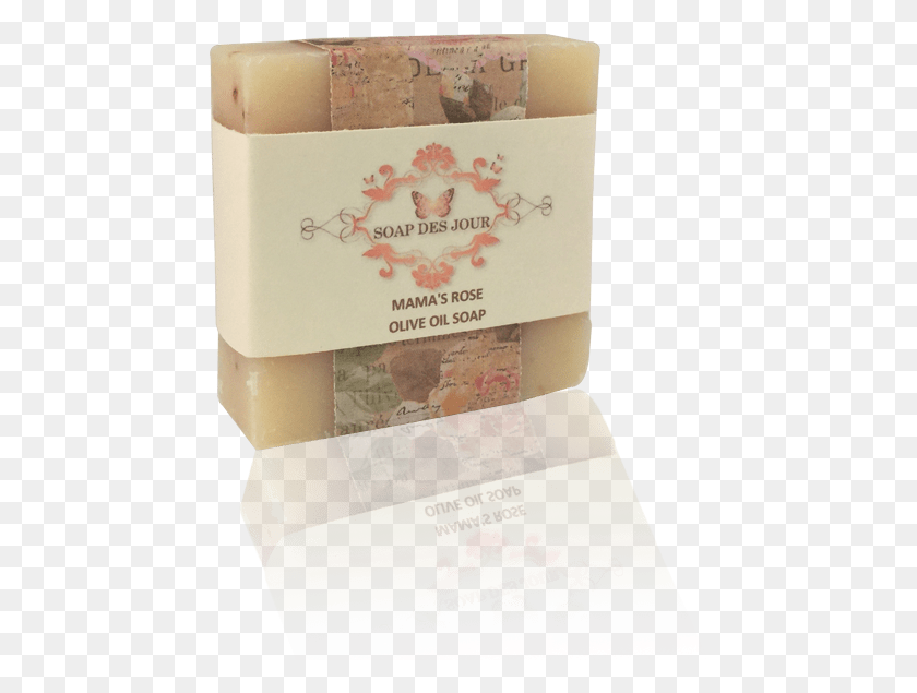459x575 Olive Oil Mama39s Rose Bar Soap, Box, Paper, Text HD PNG Download