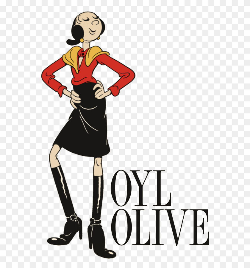 567x839 Olive Popeye, Clothing, Apparel, Person HD PNG Download