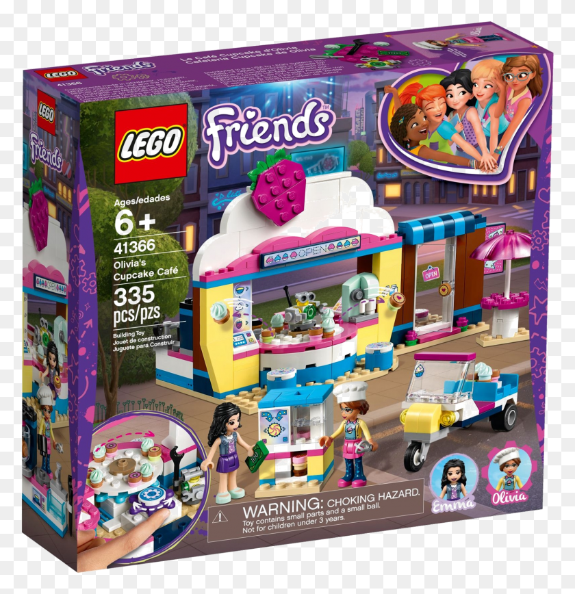 1601x1660 Olivia39s Cupcake Caf Lego Friends Olivia39s Cupcake Cafe HD PNG Download