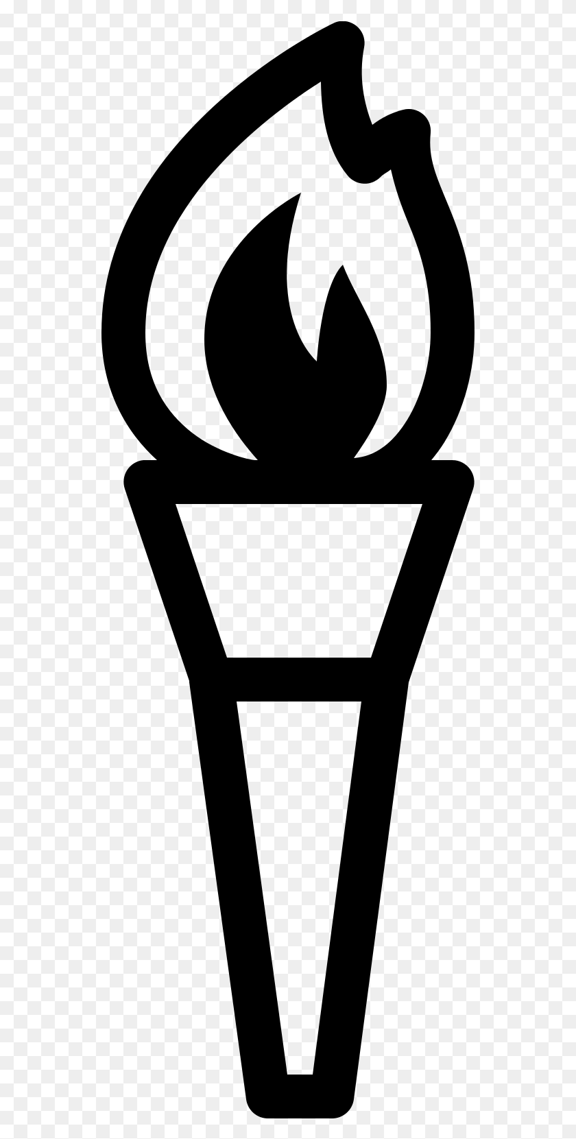 545x1601 Olympic Games Clipart Book Torch Clip Art, Gray, World Of Warcraft HD PNG Download