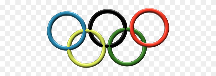 477x237 Olympic Rings Proud Sponsor Of Moms, Knot, Scissors, Blade HD PNG Download