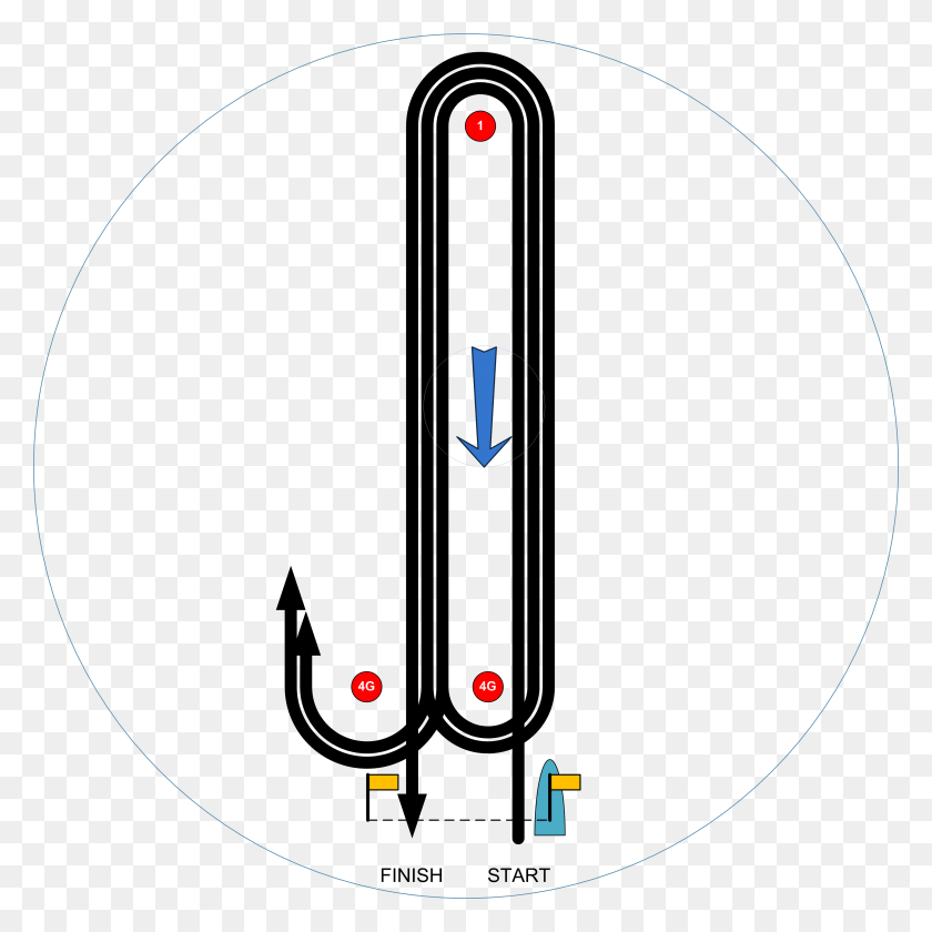 3370x3373 Olympic Sailing Course Wx Circle, Text, Bow, Number HD PNG Download