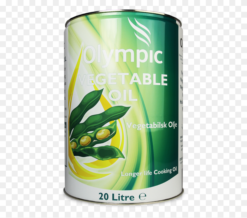431x681 Olympic Vegetable Oil 20l Drum Graphic Design, Book, Bottle, Beverage HD PNG Download