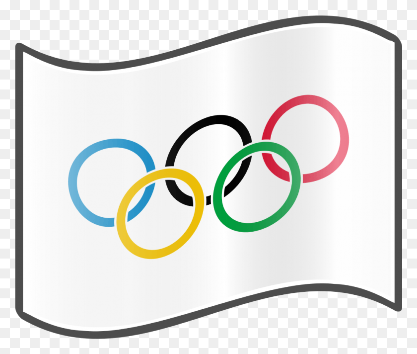 1025x857 Bandera De Los Juegos Olímpicos Png / Bandera Png