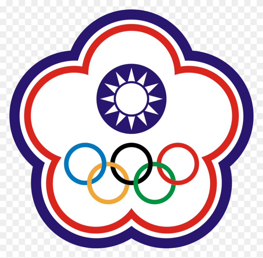 786x768 Olympics Rings 27 Buy Clip Art Chinese Taipei, Logo, Symbol, Trademark HD PNG Download