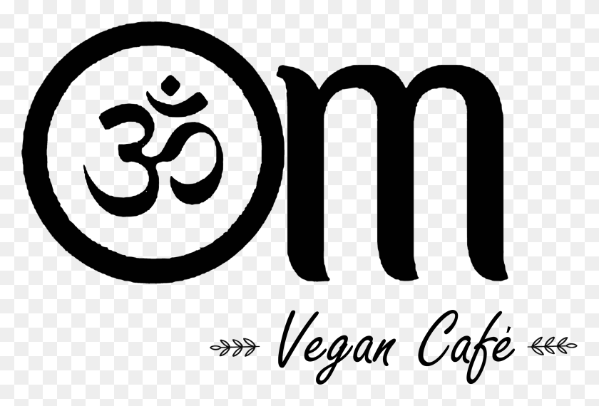 4665x3055 Om Vegan Cafe Symbol, Text, Label, Alphabet HD PNG Download