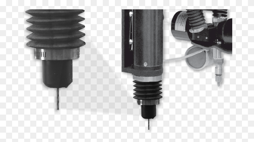 696x411 Omax Drill Head Screw Extractor, Machine, Lamp, Motor HD PNG Download