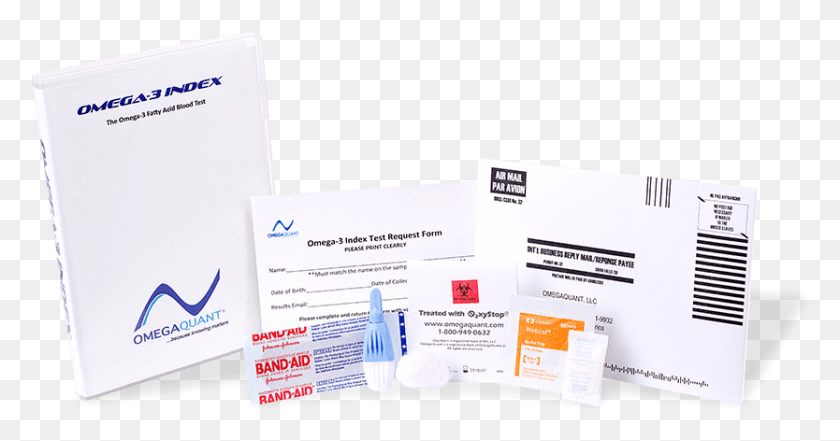 834x408 Omega 3 Blood Test Kit Paper, Text, Advertisement, Poster HD PNG Download