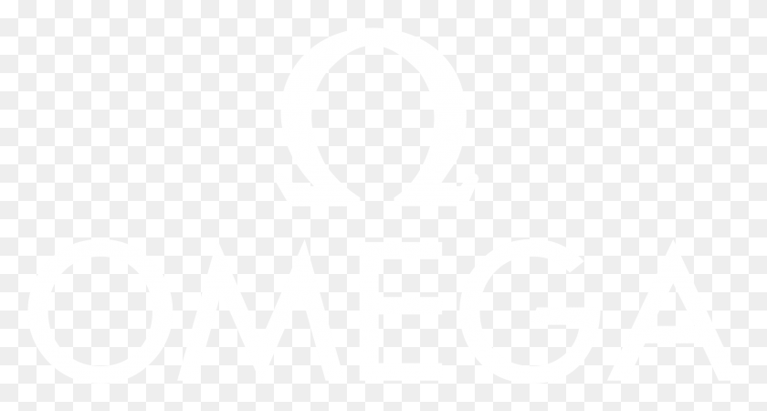 2331x1166 Omega Logo Black And White White Omega Logo, Text, Symbol, Trademark HD PNG Download