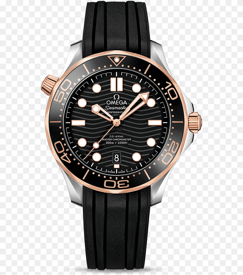 560x951 Omega Seamaster 300 Gold, Arm, Body Part, Person, Wristwatch Sticker PNG