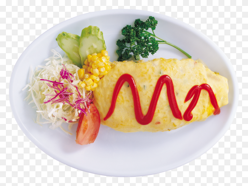 3705x2711 Omelette HD PNG Download