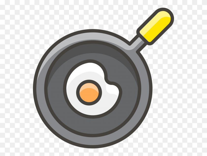 575x574 Omelette Emoji Icon Illustration, Frying Pan, Wok, Hammer HD PNG Download