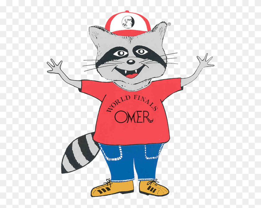 542x610 Omer The Racoon Omer Odyssey Of The Mind, Label, Text, Advertisement HD PNG Download