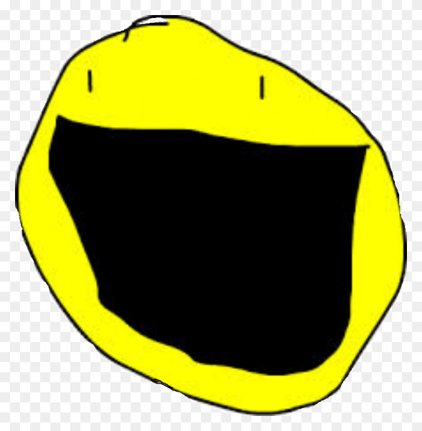 809x827 Omg Face 429656 Bfdi Yellow Face Body, Text, Outdoors, Nature HD PNG Download
