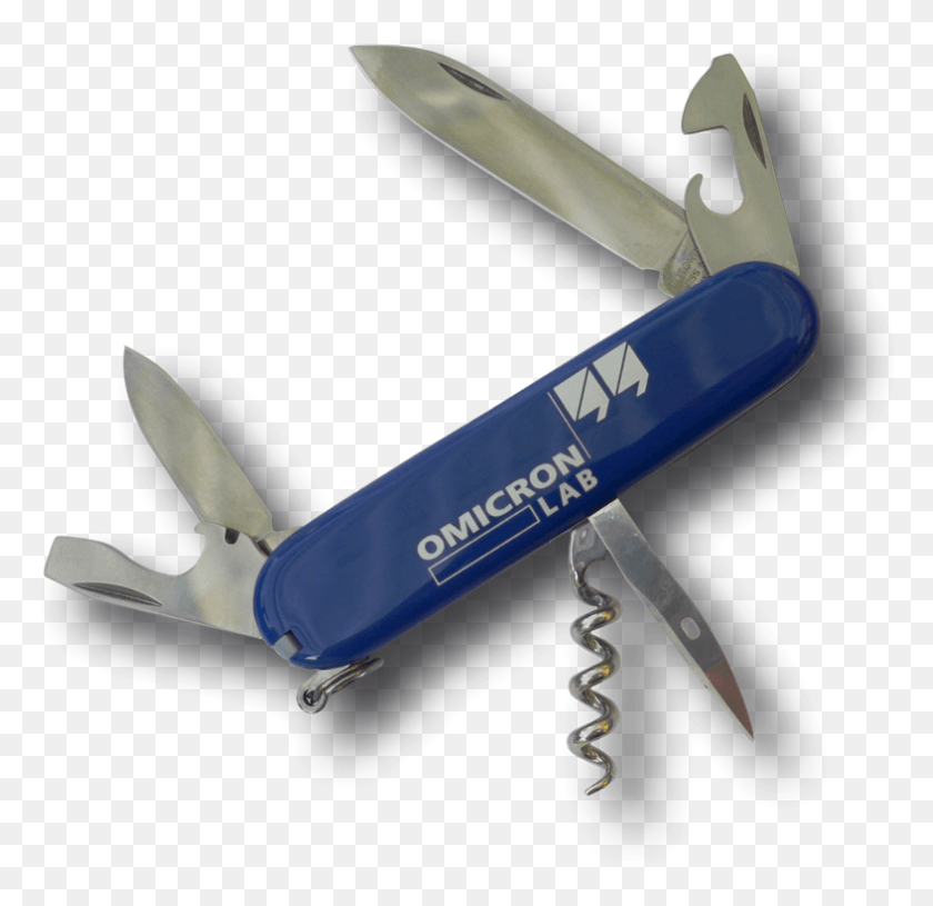 787x762 Omicron Lab Swiss Army Knife, Tool, Can Opener, Airplane HD PNG Download