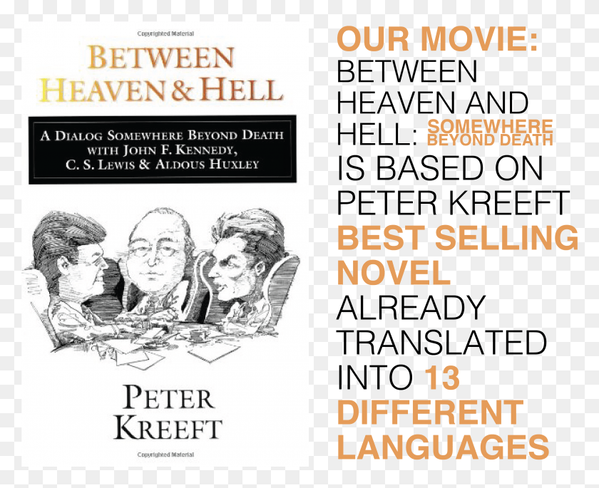 3180x2551 On 112263 3 Great Men All Died Moments Apart Peter Kreeft Between Heaven Amp Hell, Poster, Advertisement, Flyer HD PNG Download