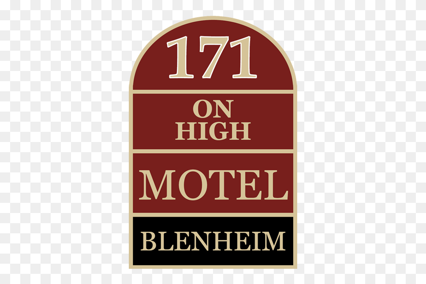 333x500 On High Motel Sign, Texto, Símbolo, Cartel Hd Png